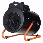 NEO TOOLS 90-069 elektriline toasoojendi Roostevaba teras 5000 W IPX4 Must