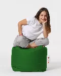 Pouf Hanah Home Square, roheline, 45 x 45 x 45