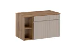 80 cm m&ouml;&ouml;blikomplekt lauaplaadiga SET &ndash; ICC B 80 CM 81-01 COAST EVOKE OAK
