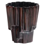 Drava lillepott, 20 x 19 x 22 cm, alumiinium, pruun