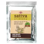 SATTVA_Ayurveda juuksev&auml;rv, tumepruun, 10 g