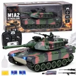 Jokomisiada puldiga juhitav tank &bdquo;Abrams M1A1&ldquo; RC0770, 1:18