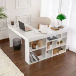 &Otilde;pilaud, Hanah Home, naturaalne valge, 130 x 72 x 120