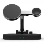 W22 MagSafe 4 in 1 15W Wireless Charger Black