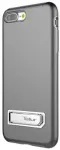 "Premium Kickstand Ultra Shield Cover iPhone 7 Plus" Silver
