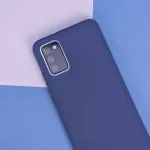Silicone back case Samsung Galaxy A22 5G Dark blue