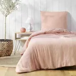 Bed Linen Set ANGELIA Pink 200x140cm, 63x63cm