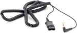 Poly Adapter 2.5mm- QD 3m Black