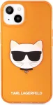 "KLHCP13SCHTRO TPU Choupette Head Case iPhone 13 mini" Fluo Orange