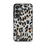 Baby Leo - Leopard Samsung Galaxy S25 Case, Elite Dark (Magnetic) / Silver