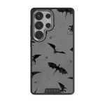 Draco - Samsung Galaxy S25 Ultra Case, Elite Dark (Magnetic) / Silver
