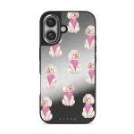 Poodle - iPhone 16 Case, Elite Mirror Dark (MagSafe) / Silver