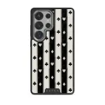 Queen's Court - Samsung Galaxy S25 Ultra Case, Elite Dark (Magnetic) / Silver