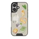 Soft Era - iPhone 16 Plus Case, Elite Dark (MagSafe) / Silver