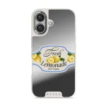 Frizzante - iPhone 16 Case, Elite Mirror Light (MagSafe) / Silver