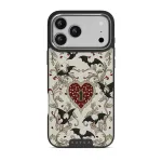 Warded - iPhone 17 Pro Max Case, Elite Dark (MagSafe) / Silver