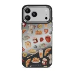 Sunny Side Up - iPhone 17 Pro Max Case, Elite Mirror Dark (MagSafe) / Silver