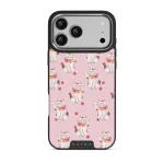 Maneki Neko - iPhone 17 Pro Max Case, Elite Dark (MagSafe) / Silver