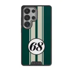 Classic Racing - Samsung Galaxy S25 Ultra Case, Elite Dark (Magnetic) / Silver