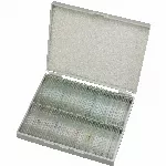 Valmistatud slaidid 100 tk. Kast BRESSER