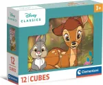 &bdquo;Clementoni&ldquo; kujundusklotsid, 12 tk, &bdquo;Disney&ldquo;, 41196