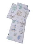 Bedding set to Strolley - 634 - BOUCLA / COTTON - BLUE