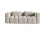 Velvet Sofa With Bed Function And Box, "Verona", 3 Seats, 252x98x85 Made in Europe