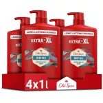 Old Spice Deep Sea Meeste Du&scaron;igeel Ja &Scaron;ampoon, 4x1000ml