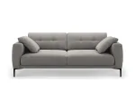 Velvet Sofa, "Lazio", 4 Seats, 221x102x86 Made in Europe