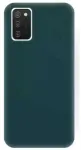 "Soft Matte Back Silicone Case Samsung Galaxy A14 4G/5G" Dark Green