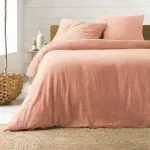 Bed Linen Set Angelia Pink 240x220cm, 63x63cm
