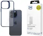 Satin Armor Case+ Apple iPhone 15 Pro Blue-Transparent