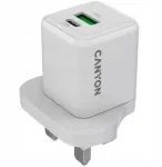 CU20AC GaN 20 W 1xPD 1xQC UK valge