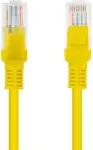 &bdquo;Lanberg&ldquo; &uuml;henduskaabel, Cat6, varjestamata, 3 m, kollane (PCU6-10CC-0300-Y)