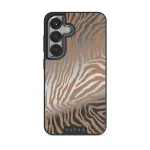 Lasso - Samsung Galaxy S25 Plus Case, Elite Mirror Dark (Magnetic) / Silver