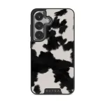 Achromatic - Samsung Galaxy S25 Case, Elite Dark (Magnetic) / Silver