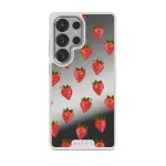Strawberry Girl - Samsung Galaxy S25 Ultra Case, Elite Mirror Light (Magnetic) / Silver