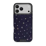 Midnight Kiss - Star iPhone 17 Pro Max Case, Elite Dark (MagSafe) / Silver