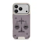 Libra - iPhone 17 Pro Case, Elite Light (MagSafe) / Silver / Purple