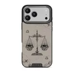 Libra - iPhone 17 Pro Max Case, Elite Dark (MagSafe) / Silver / Nude