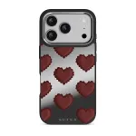 Loveholic - iPhone 17 Pro Case, Elite Mirror Dark (MagSafe) / Silver