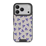 Love Me Right - iPhone 17 Pro Case, Elite Dark (MagSafe) / Silver