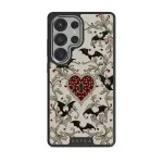 Warded - Samsung Galaxy S25 Ultra Case, Elite Dark (Magnetic) / Silver