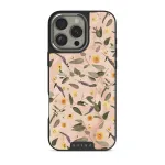 Sunday Brunch - Flowers iPhone 16 Pro Max Case, Elite Dark (MagSafe) / Silver