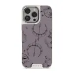 Sagittarius - iPhone 16 Pro Max Case, Elite Light (MagSafe) / Silver / Purple