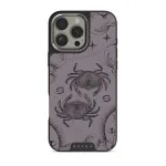 Cancer - iPhone 16 Pro Max Case, Elite Dark (MagSafe) / Silver / Purple