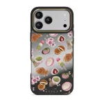 Caf&eacute; Haru - iPhone 17 Pro Max Case, Elite Mirror Dark (MagSafe) / Gold
