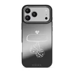 City Lights - iPhone 17 Pro Max Case, Elite Mirror Dark (MagSafe) / Gunmetal