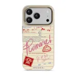 Library Card - iPhone 17 Pro Case, Elite Light (MagSafe) / Gold