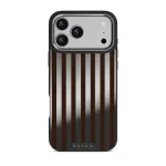 Dark Roast - iPhone 17 Pro Max Case, Elite Mirror Dark (MagSafe) / Silver